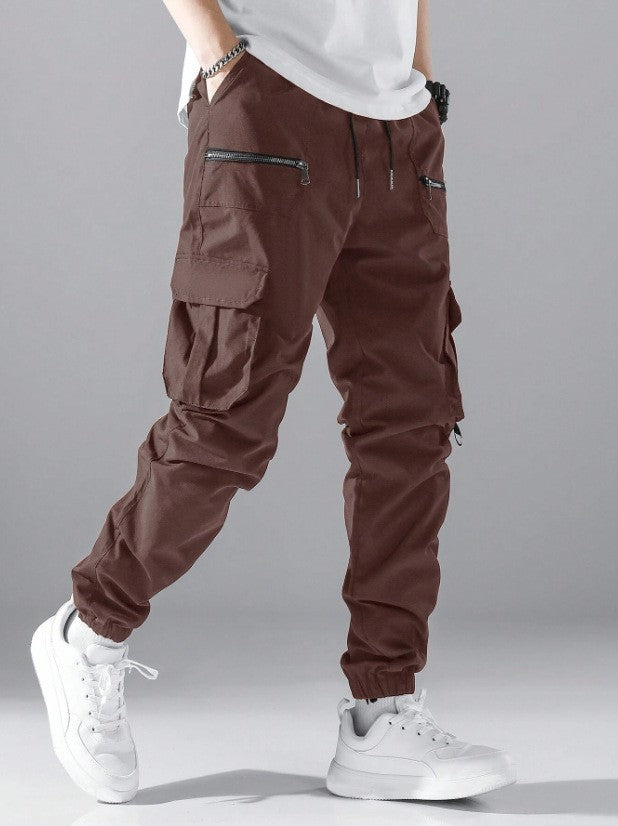 Men's Loose Fit Casual Trousers