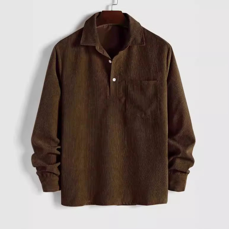 Men's Long-Sleeved Shirt.