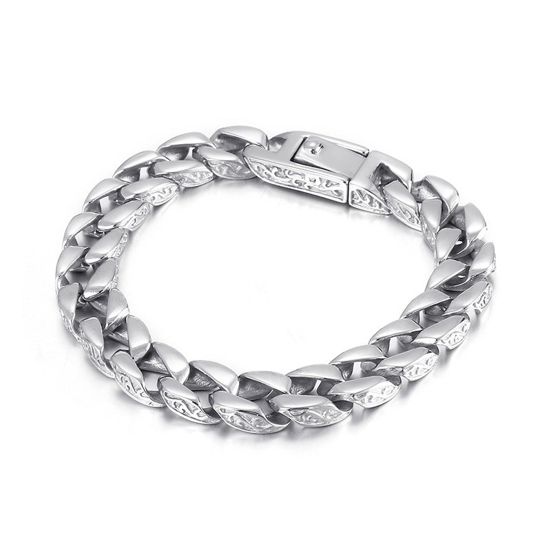 Men's titanium steel bracelet