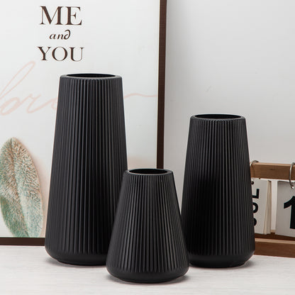 Nordic Style Geometric Flower Vase for Home Decor