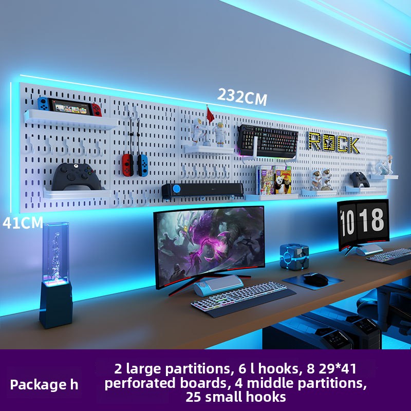 Modular Storage Pegboard Panels