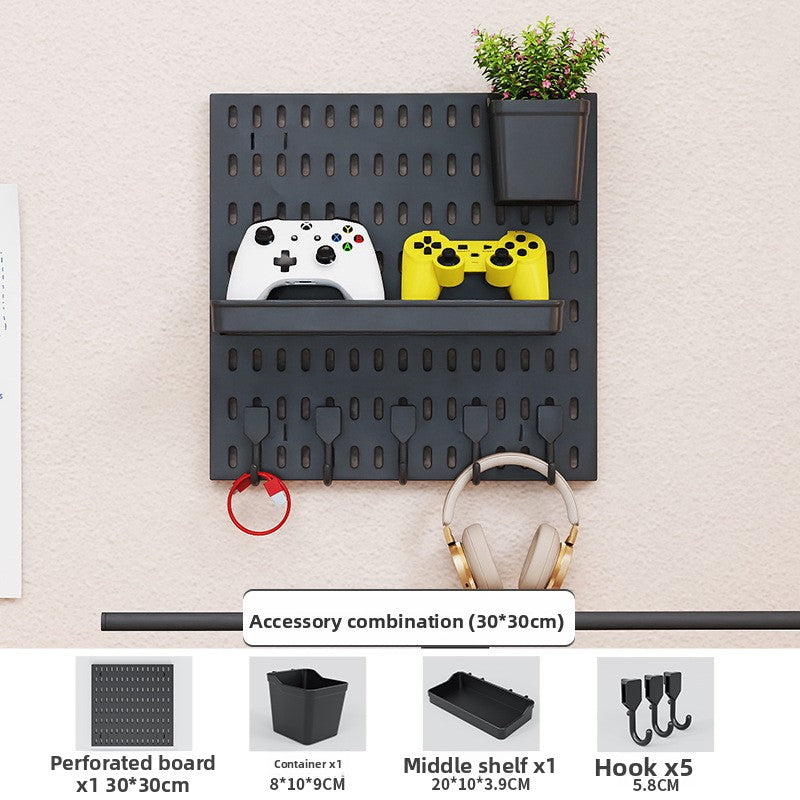 Hole panel accessory combination board