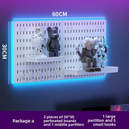 Modular Storage Pegboard Panels