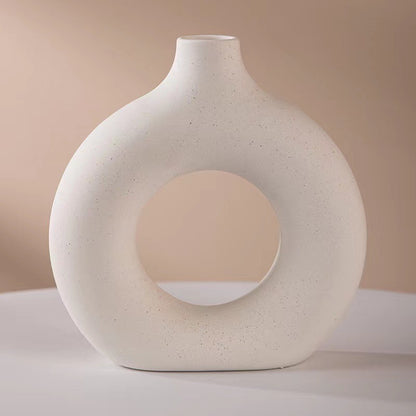 Creative Ceramic Vase Circle Vase