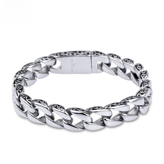 Men's titanium steel bracelet