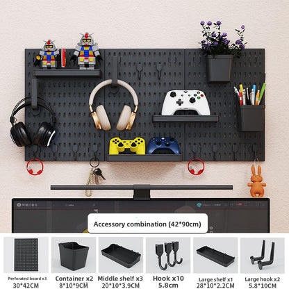 Hole panel accessory combination board