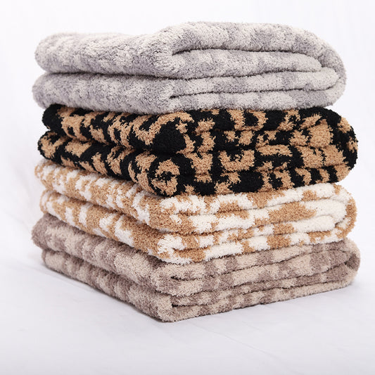 Leopard Print Blanket