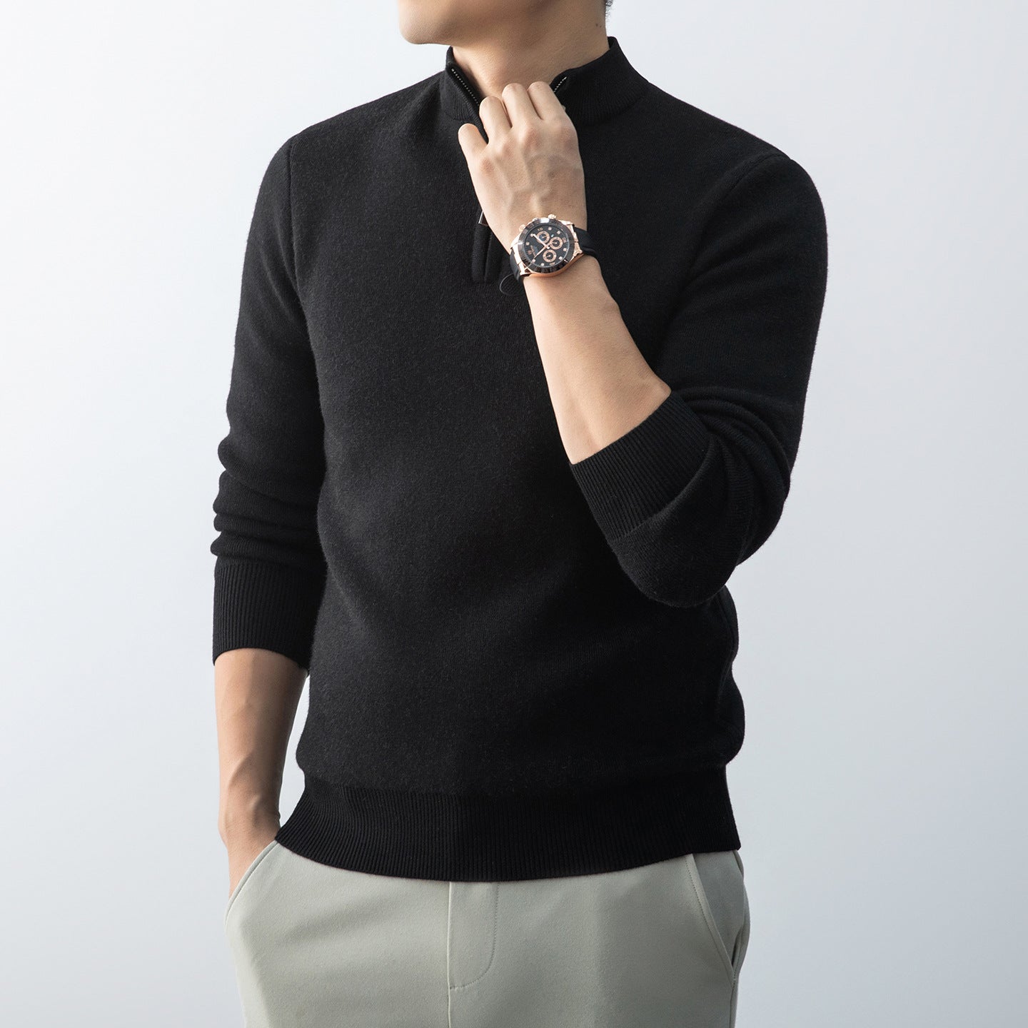 Men’s Half-Zip Sweater