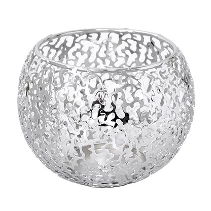 Metal Iron Candle Holder Cover Ornament