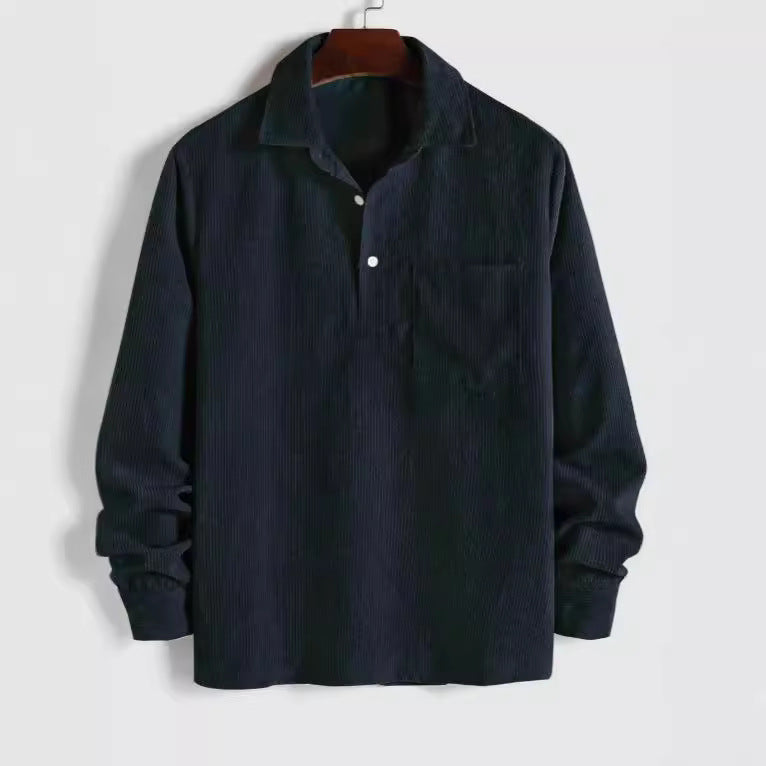 Men's Long-Sleeved Shirt.