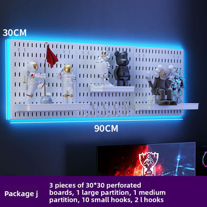 Modular Storage Pegboard Panels