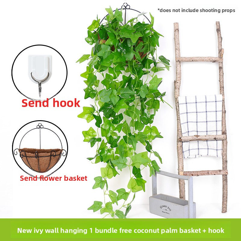 Artificial Wall-Mounted Green Plants