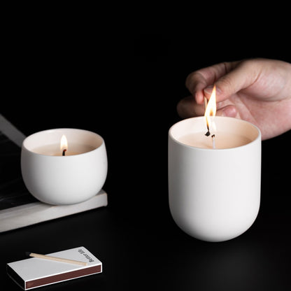 Minimalist Ceramic Candle Holder