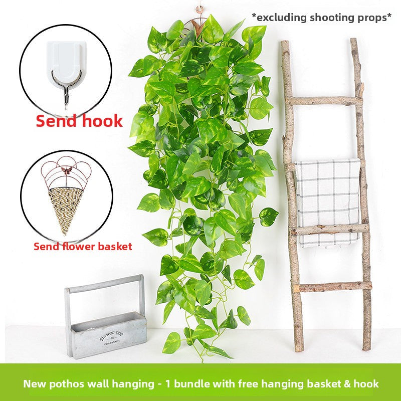 Artificial Wall-Mounted Green Plants