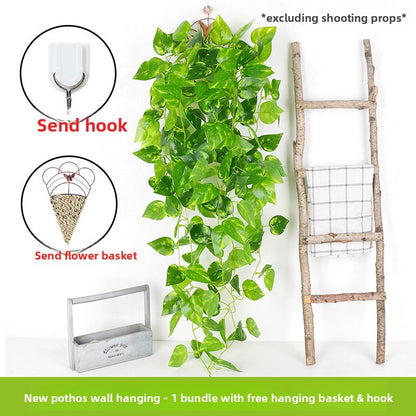 Artificial Wall-Mounted Green Plants