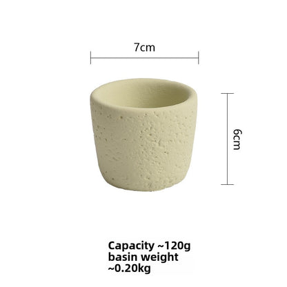 Cement Candle Holder Cup Empty Container