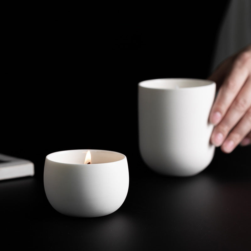 Minimalist Ceramic Candle Holder