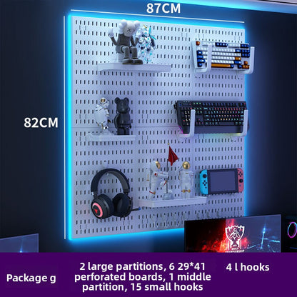 Modular Storage Pegboard Panels