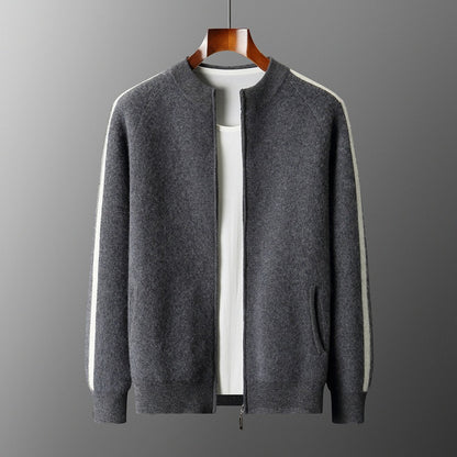 Men's Wool Cardigan Sweater
