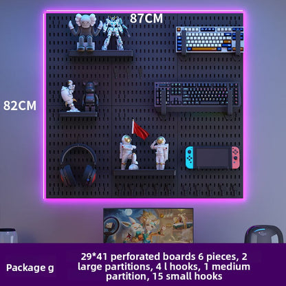 Modular Storage Pegboard Panels