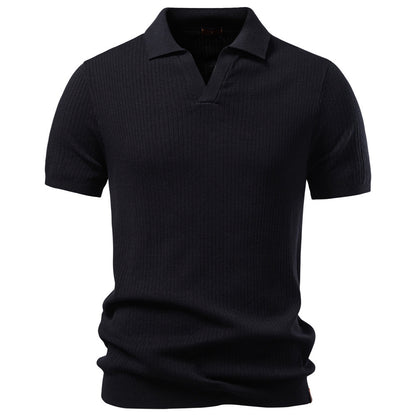 Short-sleeved Polo collar