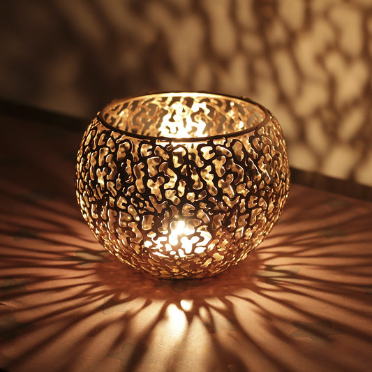 Iron Candle Holder