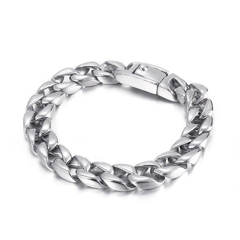 Men's titanium steel bracelet