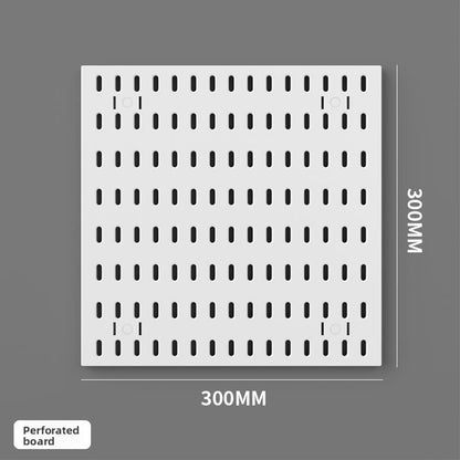 Modular Perforated Wall Panel Storage System