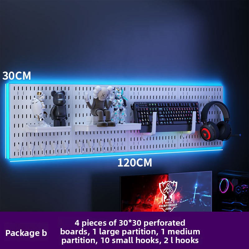 Modular Storage Pegboard Panels