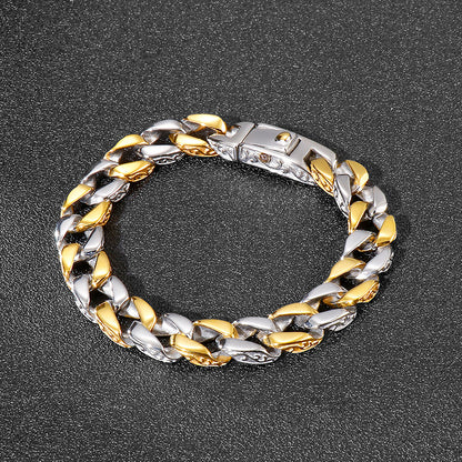 Men's titanium steel bracelet