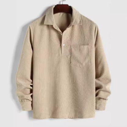 Men's Long-Sleeved Shirt.