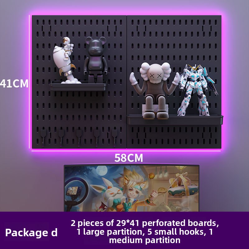 Modular Storage Pegboard Panels