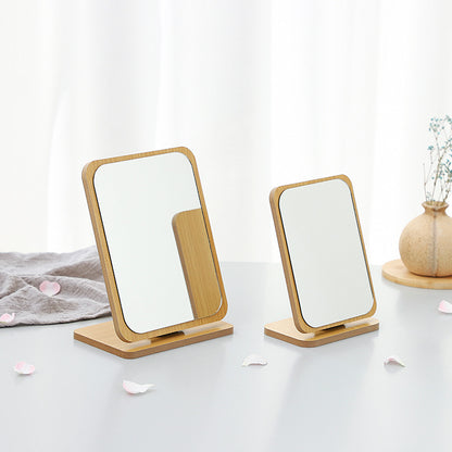 Wooden Makeup Mirror