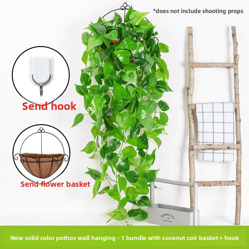 Artificial Wall-Mounted Green Plants