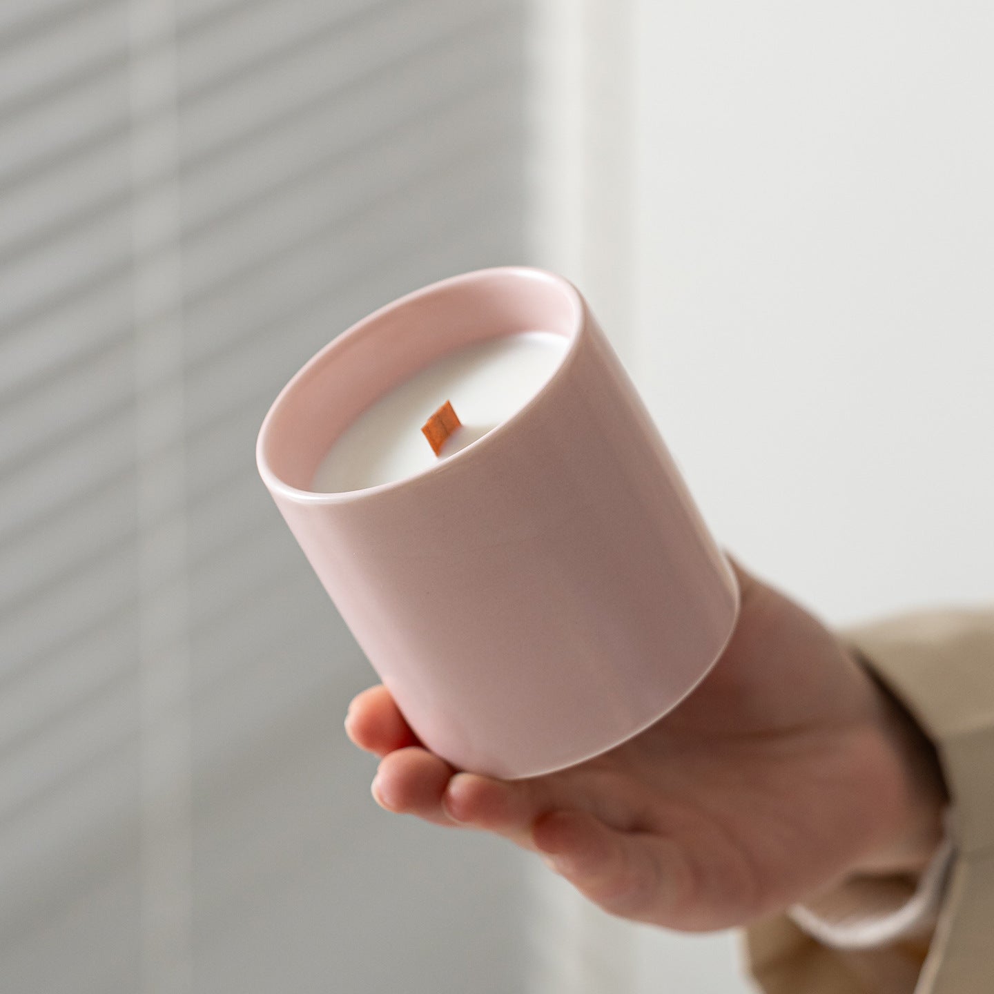 Nordic Minimalist Ceramic Aromatherapy Candle Holder
