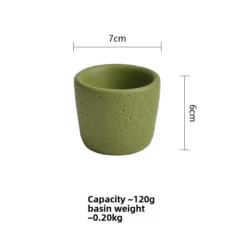 Cement Candle Holder Cup Empty Container