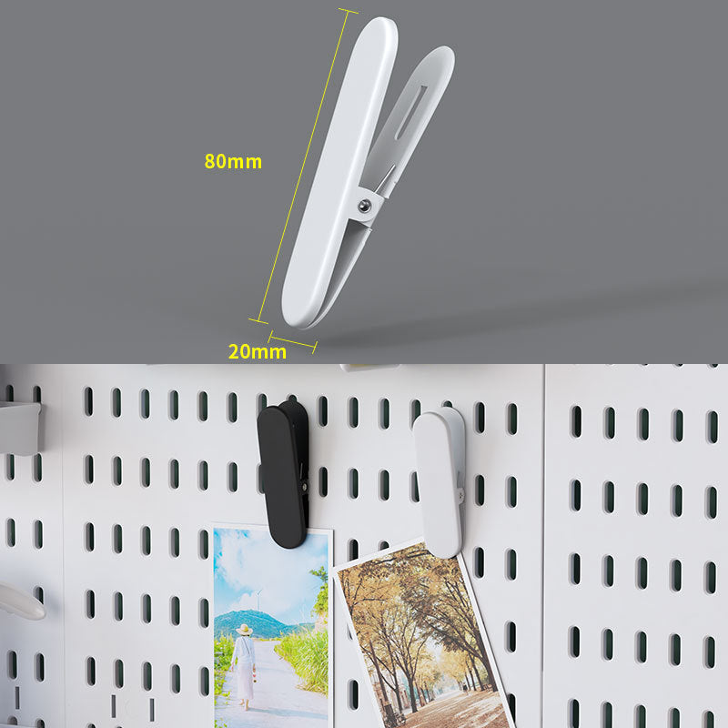 Modular Perforated Wall Panel Storage System