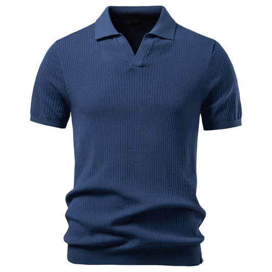 Short-sleeved Polo collar