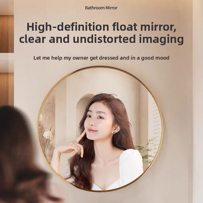 Minimalist LED Bathroom Wall Mirror