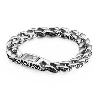 Men's titanium steel bracelet