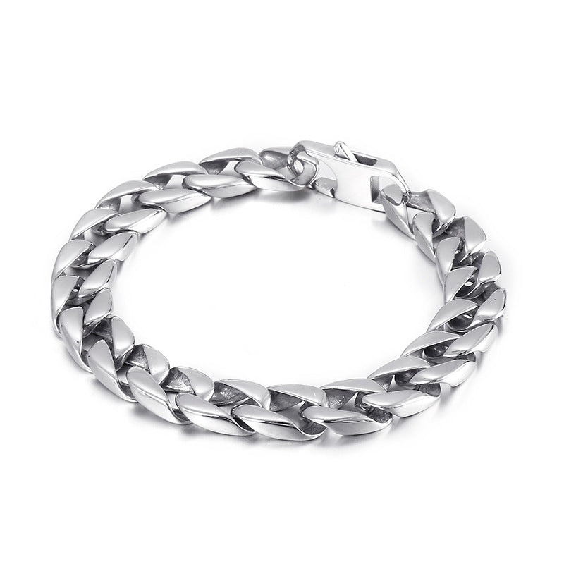Men's titanium steel bracelet