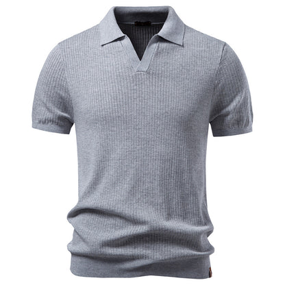 Short-sleeved Polo collar