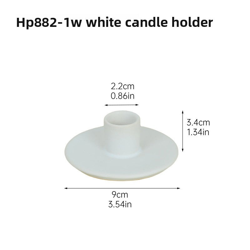 Ceramic Candle Holder Nordic Style