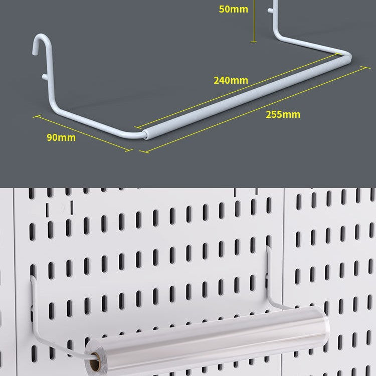 Modular Perforated Wall Panel Storage System