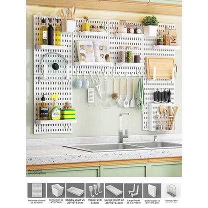Modular Storage Pegboard Panels