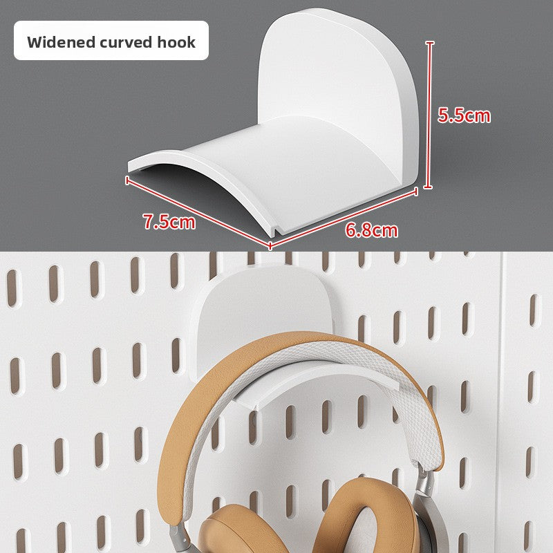 Modular Perforated Wall Panel Storage System