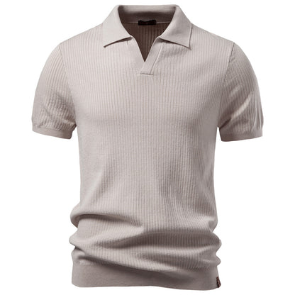 Short-sleeved Polo collar