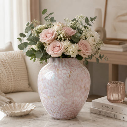 Pattern Glass Vase