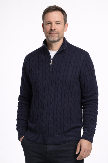 maglione da uomo lavorato a maglia 