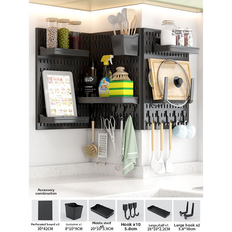 Modular Storage Pegboard Panels
